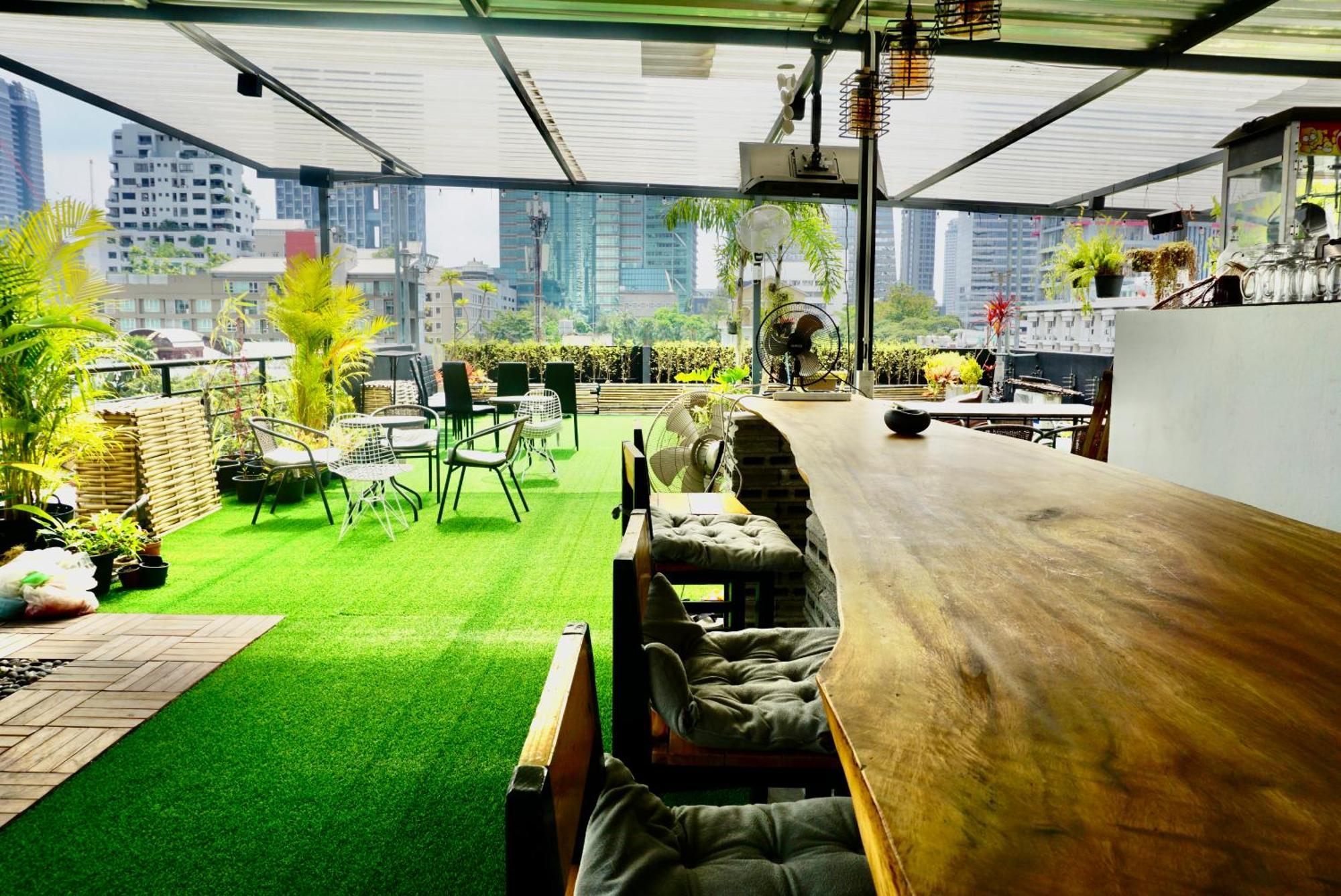 Hip And Funky Apartment Silom Soi 3, With Rooftop View Banguecoque Exterior foto