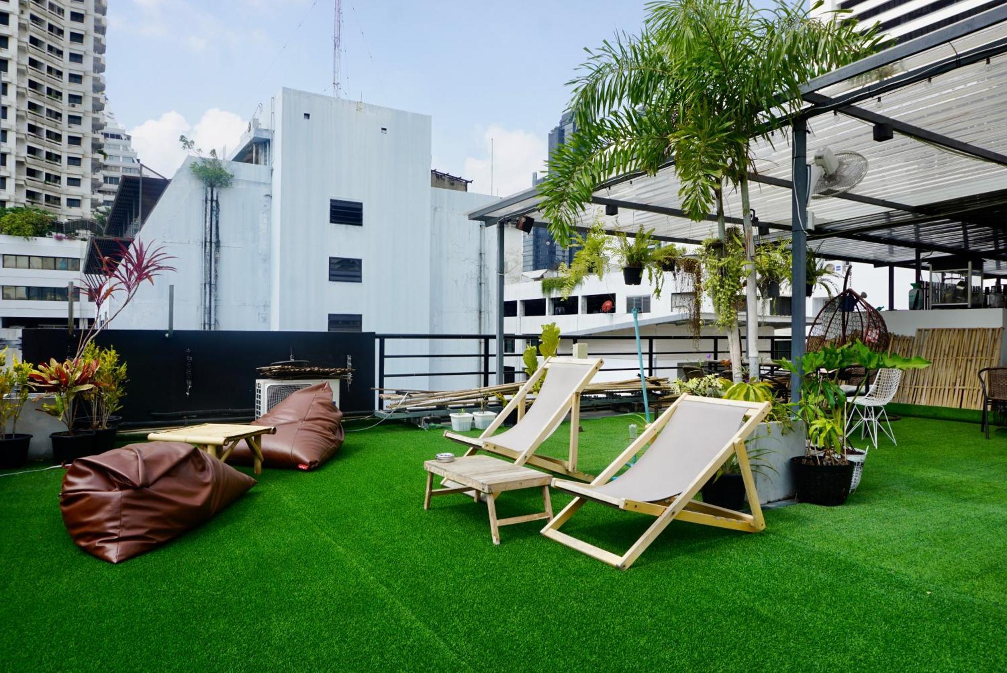 Hip And Funky Apartment Silom Soi 3, With Rooftop View Banguecoque Exterior foto